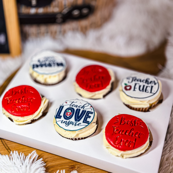 Teacher Appreciation Cupcake Box